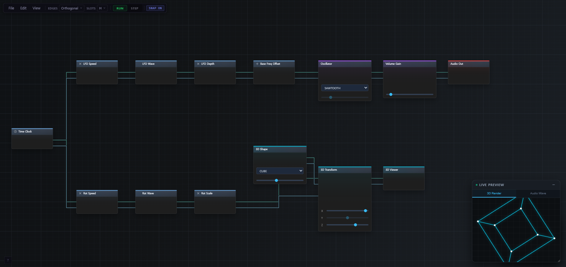 HTML Overlay Node Preview